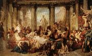 Thomas Couture The Romans of the Decadence china oil painting reproduction